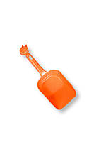 Лопатка-совок для кошачьего туалета 19 см. оранжевый