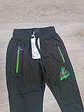 Трикотажні спортивні штани для хлопчиків 122,, фото 5