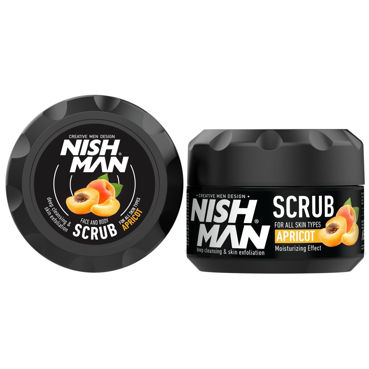 Скраб для обличчя Nishman Natural Apricot Face Scrub 300мл