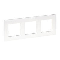 NILOE STEP Рамка 3-постова колір Перлинний