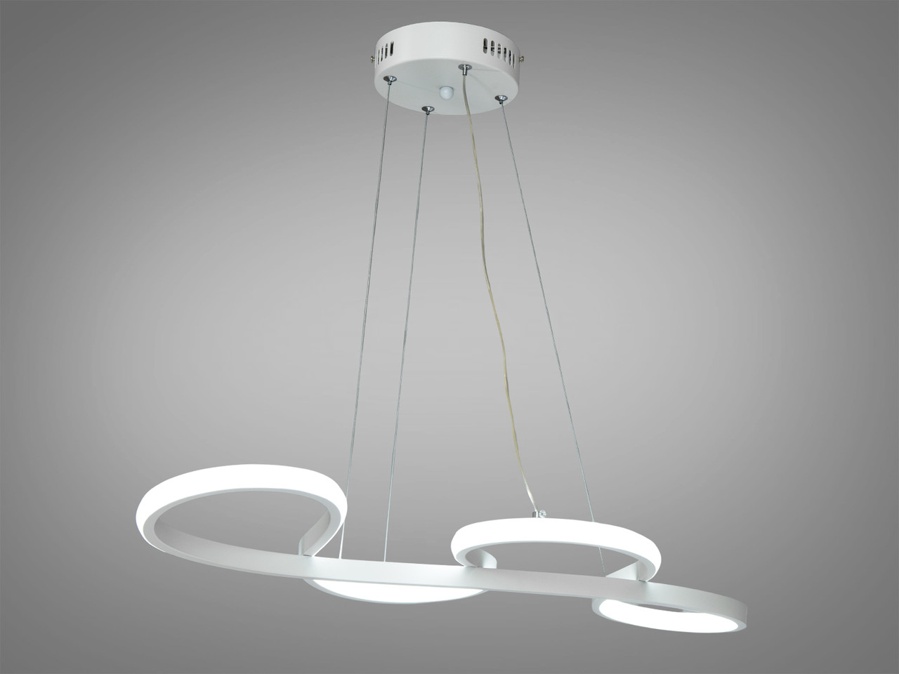 Підвісна Люстра світлодіодна 9765WH, фото 1