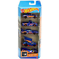 Набор из 5 машинок Хот Вилс Hot Wheels HW Race Team 5-Pack