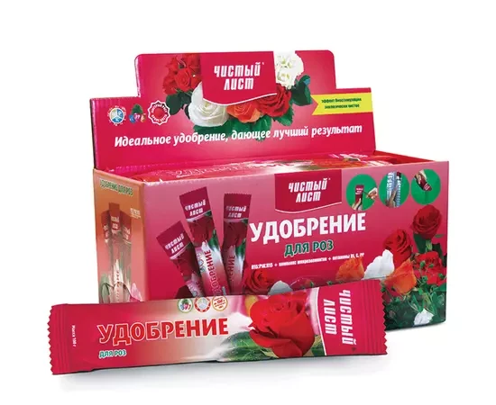 Мінеральне добриво для троянд 100гр (кристал) "Чистий Лист"