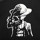 Рюкзак для підлітка 41х30х15 см з USB та підсвічуванням "OnePiece", Чорний / Рюкзак для школи / Міський рюкзак, фото 4