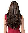 Перука довга шоколад Brown, термоволокно VC2146-1, фото 6