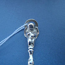 Срібна подарункова ложка Янголятко, 8 грамів, фото 3