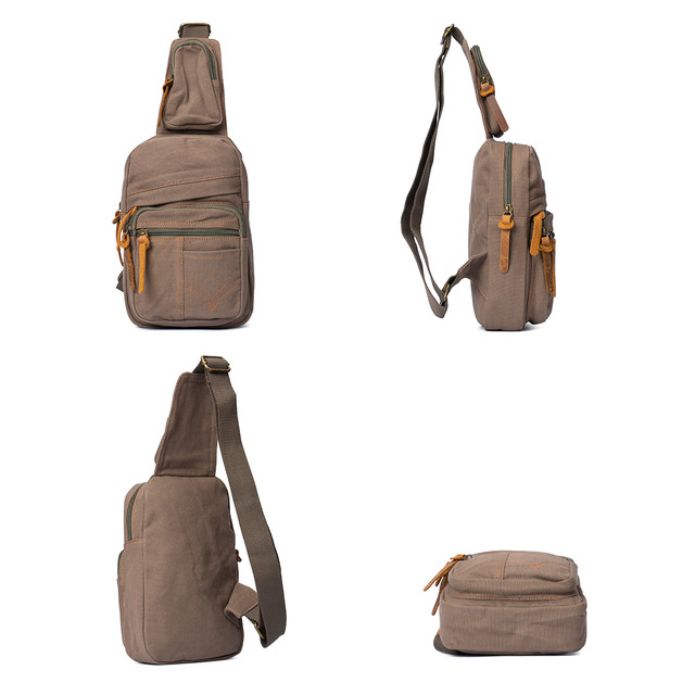 Фото рюкзак через плече Augur хакі арт.00091 Фото рюкзак через плече Augur хакі арт.00091