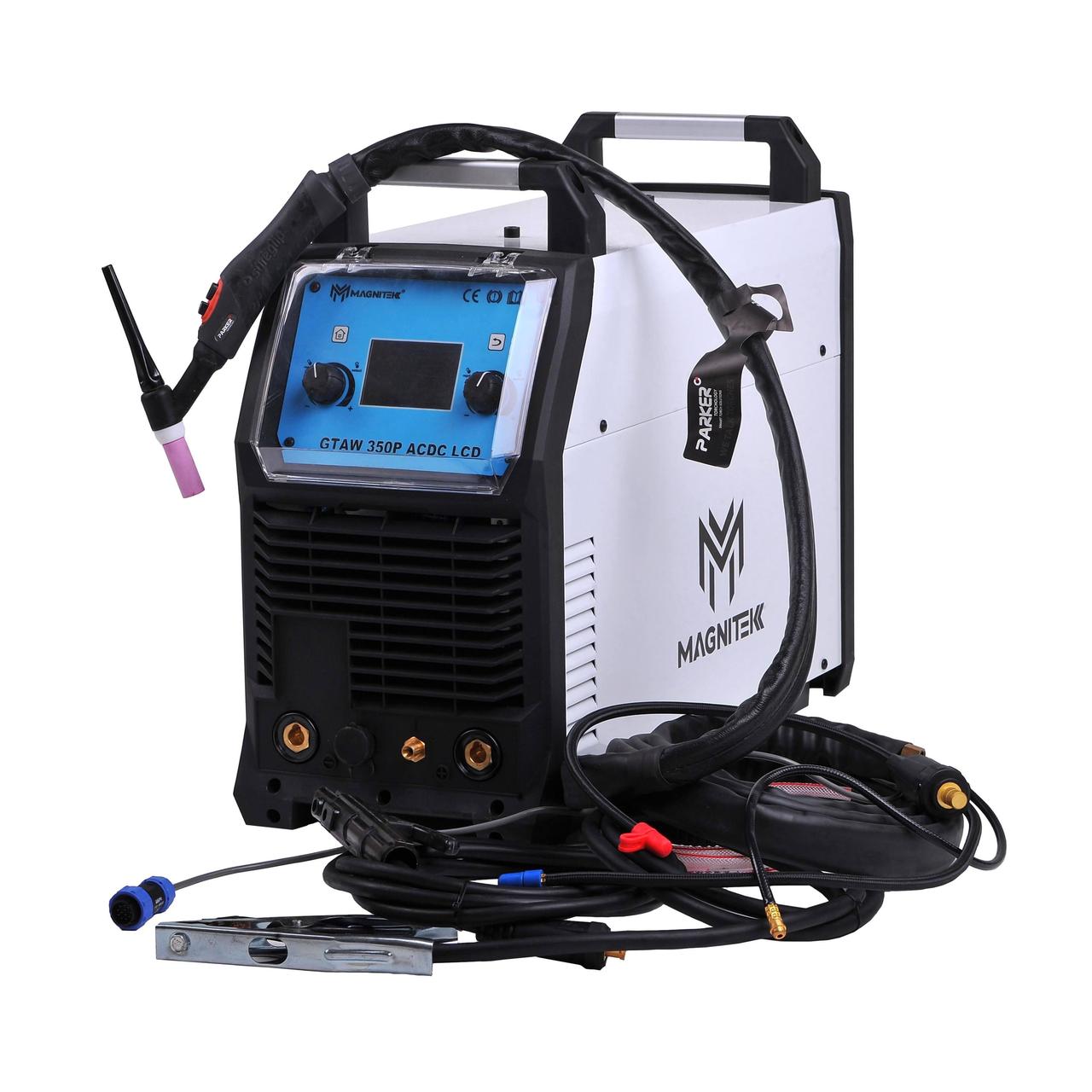 Аргонодуговий зварювальний апарат MAGNITEK GTAW 350P AC DC LCD