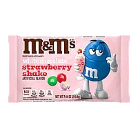Драже M&M s White Chocolate Strawberry Shake Valentines Candy 210g