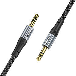 Аудіо кабель HOCO UPA26 |3,5mm to 3,5mm/ 100см| Чорний
