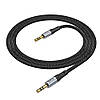 Аудіо кабель HOCO UPA26 |3,5mm to 3,5mm/ 100см| Чорний, фото 5