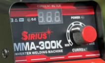 Аппарат сварочный Сириус (Sirius) ММА 300К, Сварочный инвертор бытовой для ручной сварки - фото 6 - id-p2098349012