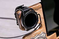 Док станция для телефона iPhone часов Подставка с дерева для пистолета оружия Без гравировки, Samsung watch