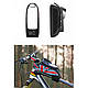 Велосипедная сумка на раму велкро светоотражающая ROCKBROS 021-1R Черный с красным, фото 4