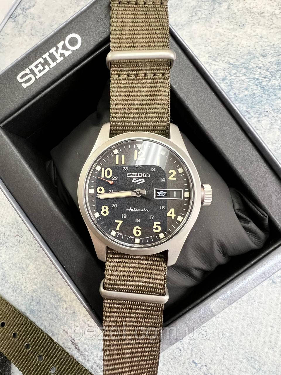 Чоловічий механічний годинник Seiko 5 SPORTS SRPJ85K1 SRPJ85 FIELD 36MM