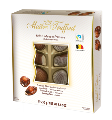 Pralines sea shells 250g 1/22