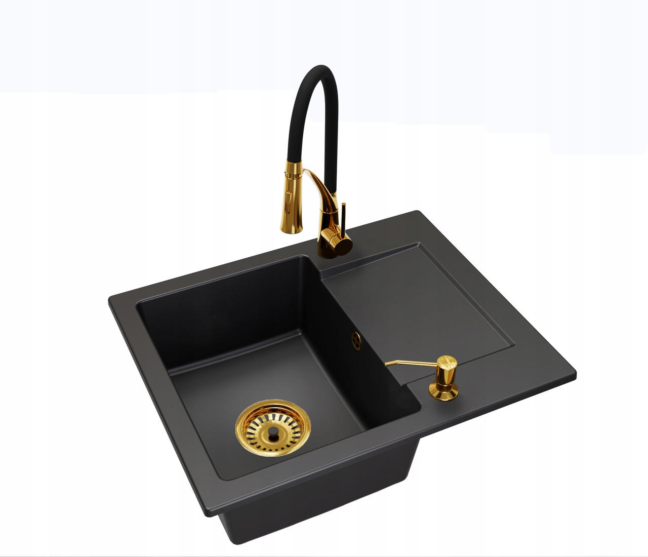 Кухонна мийка Brado DONZO Nexo + диспенсер