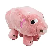 Мягкая детская игрушка, персонаж свинка из игры Майнкрафт 19см Pig Cochon Minecraft герои