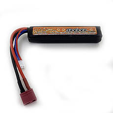Акумулятор Li-Po 11.1V 900mah - stick 20-40C моноблок Т-конектор (VBPower) (для страйкболу), фото 4