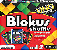 Настольная игра Blokus Shuffle: Uno Edition Блокус Уно GXV91 оригинал