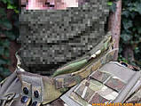 Патрульний комір горжет до бронежилету Osprey MK4 MK3 MK2 великий захист шиї для плитоноски Оспрей МК4 камуфляж Multicam MTP, фото 5