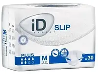 Подгузники для взрослых ID SLIP Plus Medium 30шт 80см-125см, ID M 6 капель