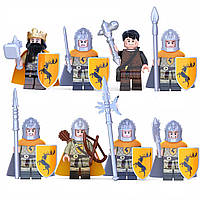Фигурки европейские рыцари человечки средневековые воины игра престолов баратеоны