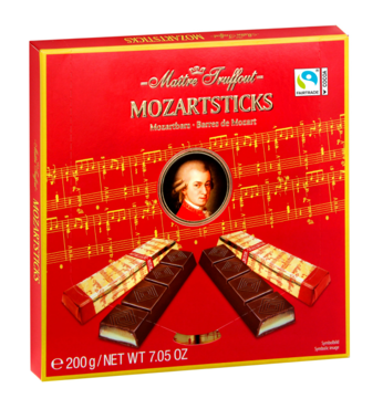 Mozart bars 200g 1/25, фото 1