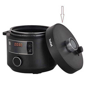 Верхня кришка для мультиварки скороварки Tefal TURBO CUISINE CY754830 чорна (SS-7222053108)