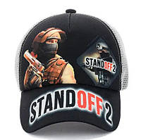 Кепка "Stand off 2"/дитяча кепка верстат 2/блискайзер "Stand off 2"/ бейсболка стандоф 2"