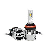Світлодіодні автолампи LED MLux H8 4300К 56 W 5500 Lm SILVER Line з CAN BUS обманкою (2 шт.)
