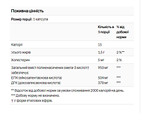 Омега-3 ЕПК і ДГК потрійної концентрації Solgar, 950 мг 100 капсул, фото 4