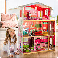 Ляльковий будиночок для барбі  - Malibu ECOTOYS Residence 4118+лялька барбі в подарунок!