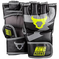 Перчатки Ringhorns Charger MMA Gloves Black/Neo/Yelow M
