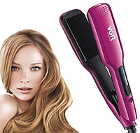 Утюжок выпрямитель для волос VGR V-506 Розовый, Щипцы для выпрямления, Профессиональный утюжок