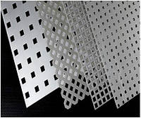 Перфорированные алюминиевые листы 3-5/2/1000x2000 мм от одного листа