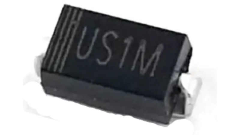 Діод US1M 1A 1000V 75ns SMD