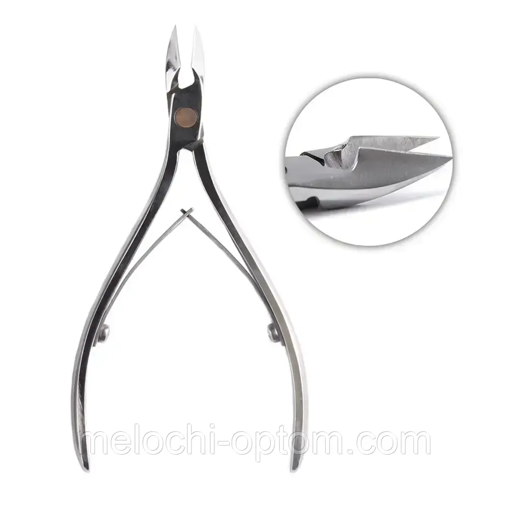Кусачки професійні для кутикули OLTON L 13-16мм Кусачки для манікюру та педикюру., фото 1