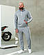 Легкий Чоловічий спортивний костюм лампас двонить, фото 4