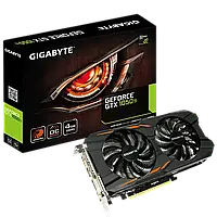 Відеокарта GIGABYTE GeForce GTX 1050Ti Windforce 4GB OC-БУ (GV-N105TWF2OC-4GD/used)