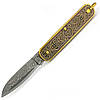Ніж Pocket Brass Damascus, фото 4