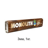 Электроды Монолит РЦ ТМ Monolith 3мм, тубус 1кг.