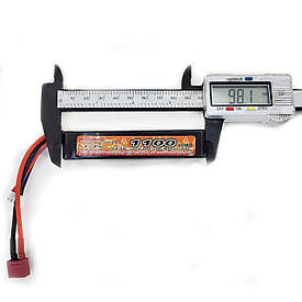 Акумулятор Li-Po  11.1V 1100mah - stick 20-40C моноблок Т-конектор (VBPower) (для страйкболу)
