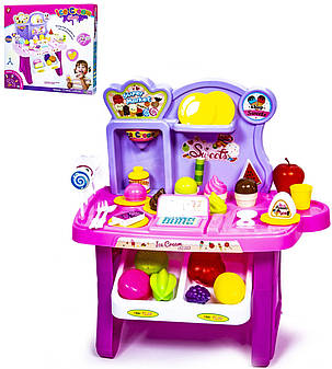 Великий дитячий прилавок солодощів. Рожевий набір солодощів. Подарунок для дівчаток., фото 1