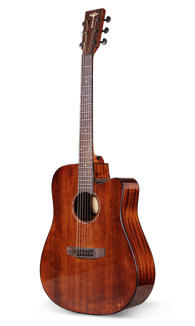 Акустична гітара Tyma D-3C RS 41"  (Коричневого кольору)