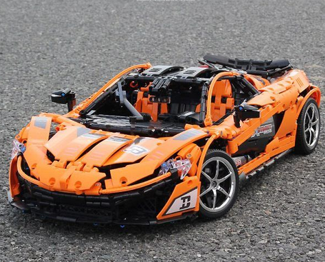 Конструктор автомобіля McLaren 1:8 на 3228 деталей Mould King, фото 1