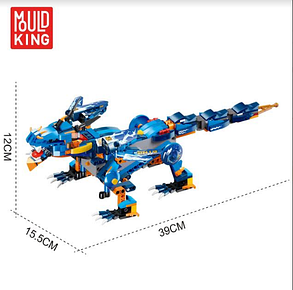Конструктор на ДУ Бойовий дракон MOULD KING, фото 2