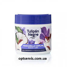 Маска міцелярна для волосся Tulipan Negro М`якість та гладкість 400 мл