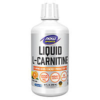 L-карнитин NOW Sports L-Carnitine Liquid 1000 mg 946 ml (Citrus)