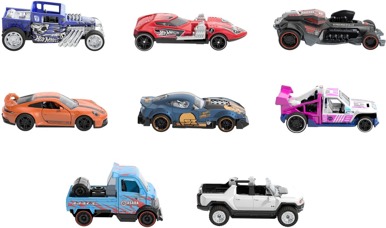 Інерційна машинка серії "Pull-Back Speeders" Hot Wheels (в ас.), фото 1